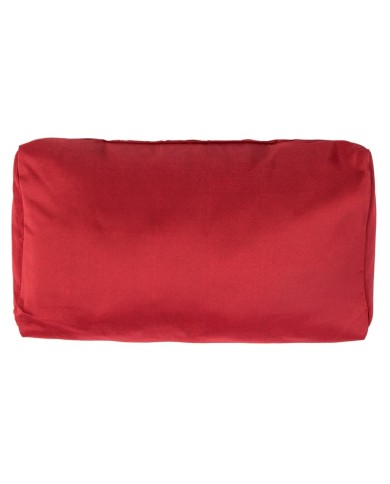 Coussins de palette 3 pcs Rouge Polyester 