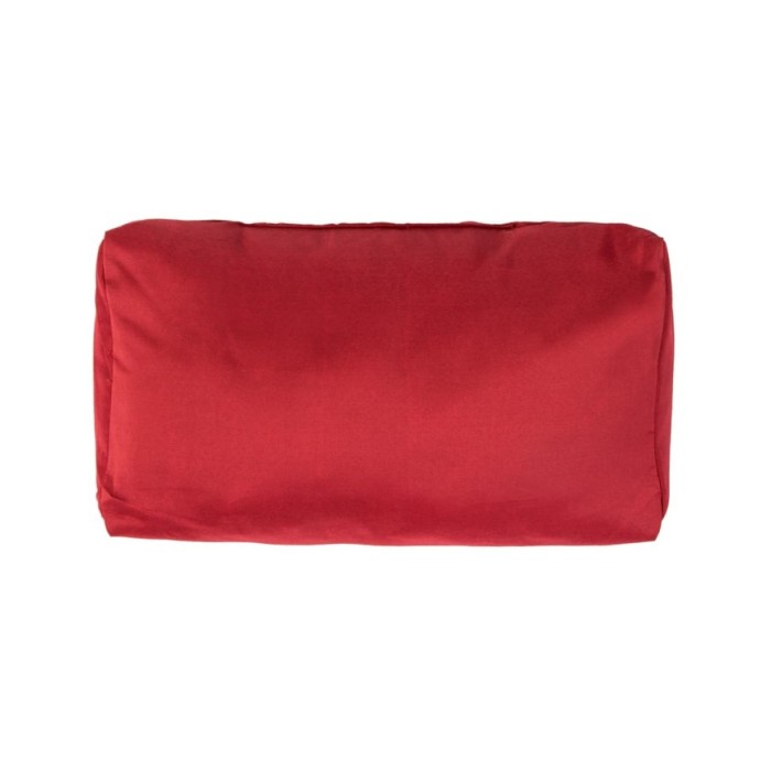 Coussins de palette 3 pcs Rouge Polyester 
