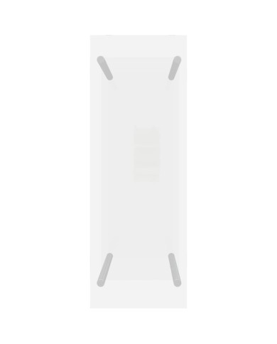 Portant de bois chauffage Transparent 40x35x100 cm Verre trempé 