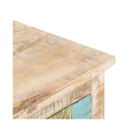 Chaises de salle à manger empilables 4 pcs Teck massif