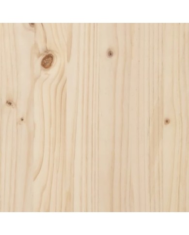 Porte-bûches 47x39,5x48 cm Bois massif de pin