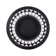 Foyer mosaïque Noir et blanc 68 cm Céramique 