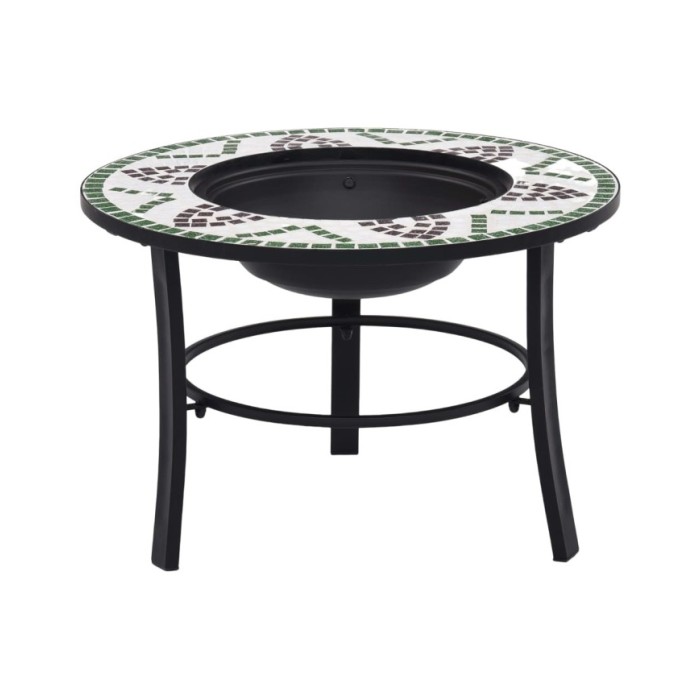 Foyer mosaïque Vert 68 cm Céramique 