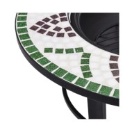 Foyer mosaïque Vert 68 cm Céramique 