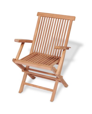 Mobilier à dîner d'extérieur 7 pcs Bois de teck solide