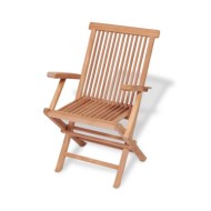Mobilier à dîner d'extérieur 7 pcs Bois de teck solide