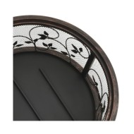 Foyer rustique avec tisonnier 67,5 cm XXL Acier