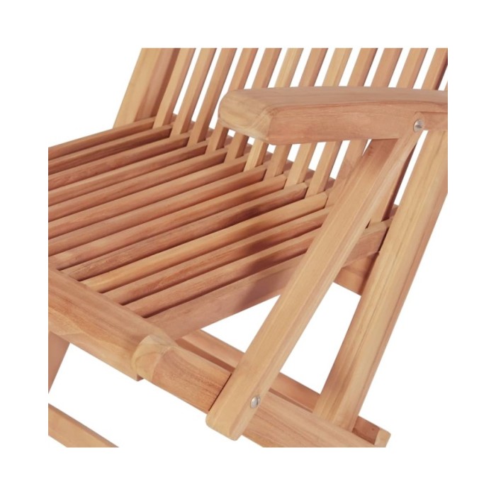 Mobilier à dîner d'extérieur 7 pcs Bois de teck solide
