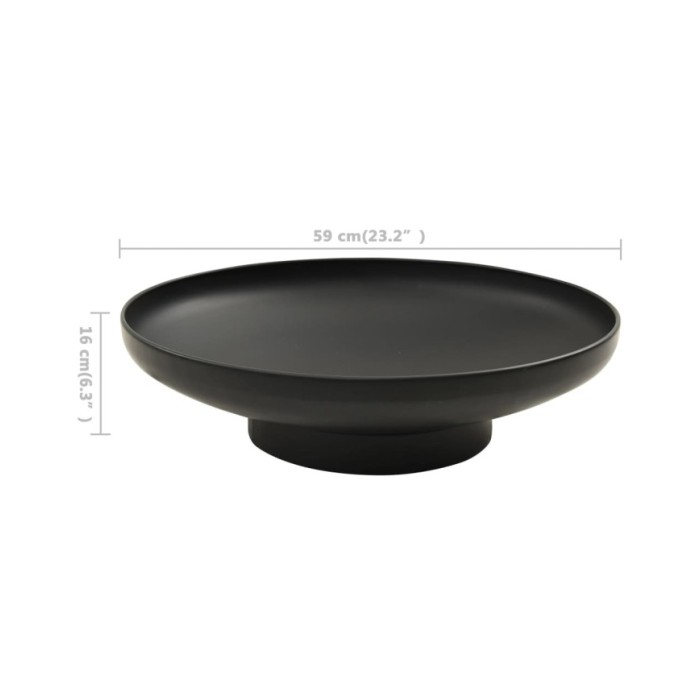 Foyer 59 cm Acier