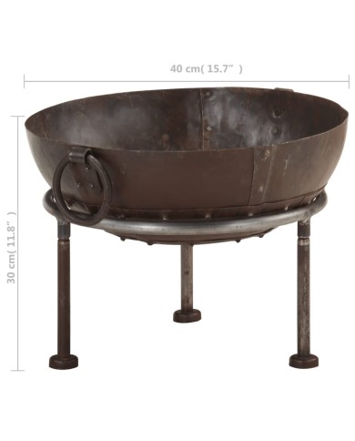 Foyer rustique Ø 40 cm Fer