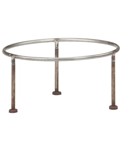 Foyer rustique coloré Ø 60 cm Fer