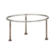 Foyer rustique coloré Ø 60 cm Fer