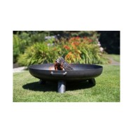 RedFire Bol à feu Salo Acier Noir 80 cm 81020