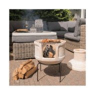 RedFire Cheminée Lima Argile Couleur paille