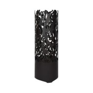 Esschert Design Baril à feu Flames Acier au carbone Noir FF408