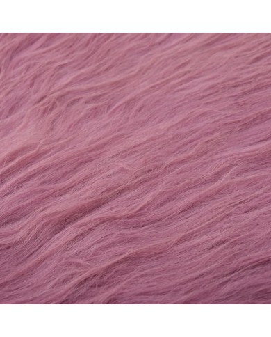 Peau de mouton islandaise Rose 70x110 cm