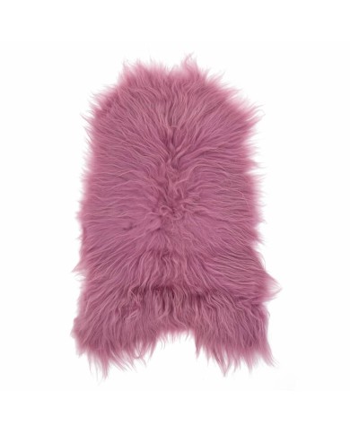 Peau de mouton islandaise Rose 70x110 cm