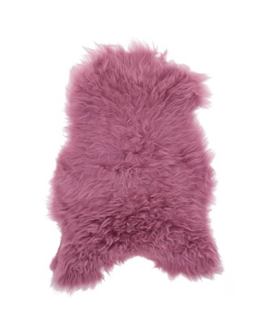 Peau de mouton islandaise Rose 70x110 cm