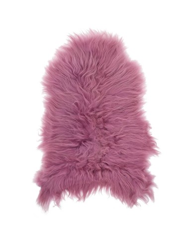 Peau de mouton islandaise Rose 70x110 cm