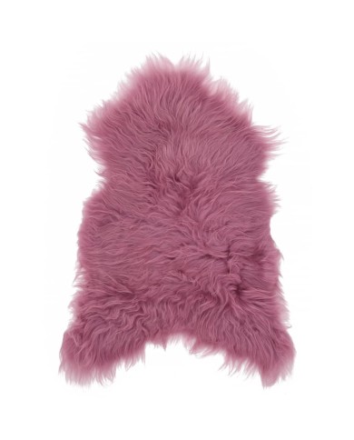 Peau de mouton islandaise Rose 70x110 cm