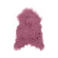 Peau de mouton islandaise Rose 70x110 cm