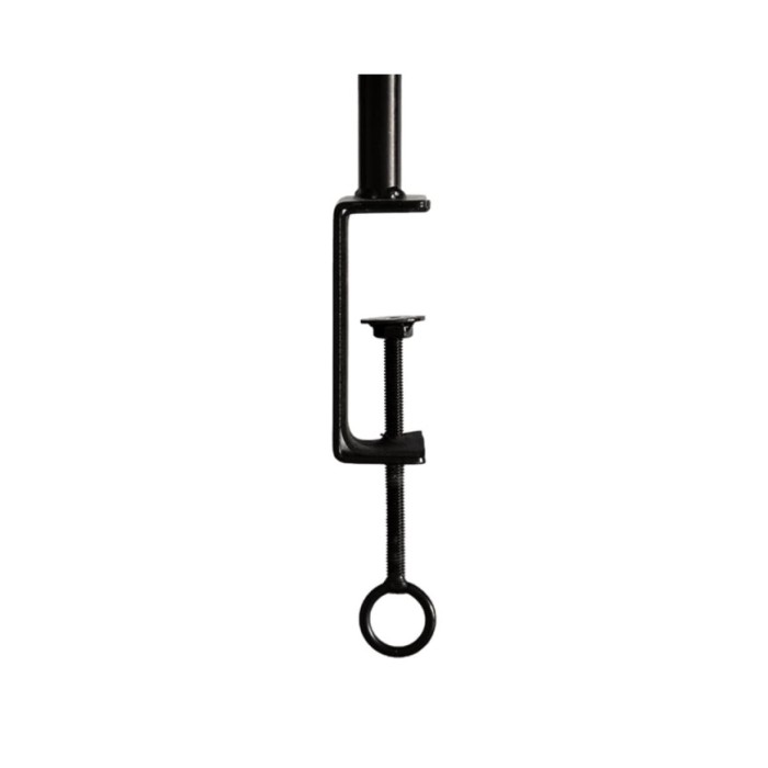 Esschert Design Tringle de table décorative avec pince Noir