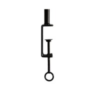 Esschert Design Tringle de table décorative avec pince Noir