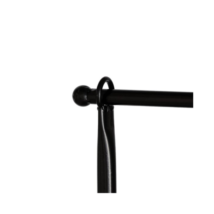 Esschert Design Tringle de table décorative avec pince Noir