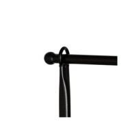 Esschert Design Tringle de table décorative avec pince Noir
