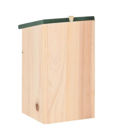 4 pcs Nichoirs Bois 12x12x22 cm 