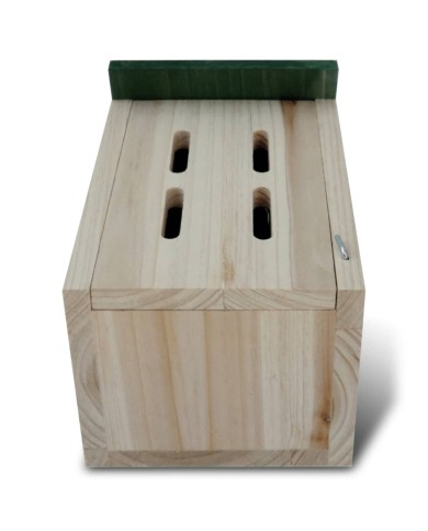 Set de 4 maisons pour paillons 14 x 15 x 22 cm