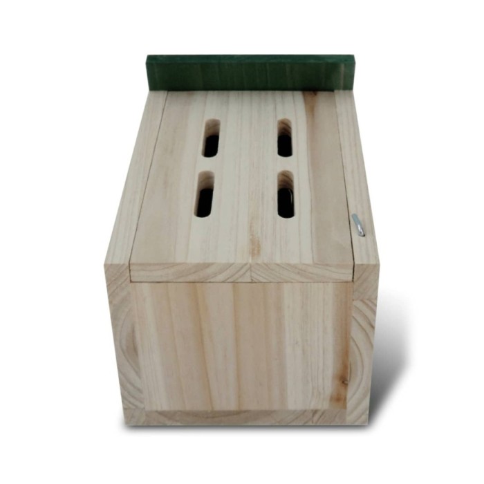 Set de 4 maisons pour paillons 14 x 15 x 22 cm