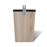 Set de 4 maisons pour paillons 14 x 15 x 22 cm