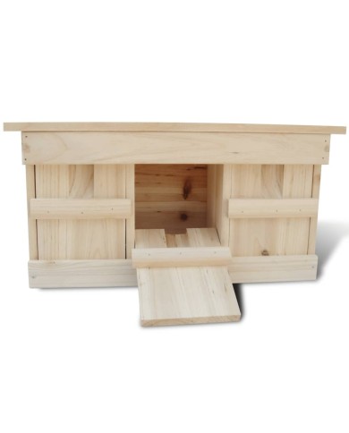 Nichoir pour moineau 44 x 15,5 x 21,5 cm