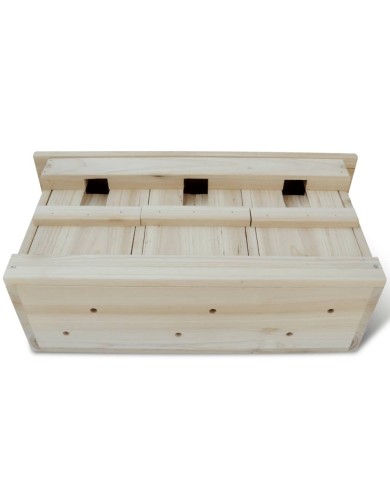 Nichoir pour moineau 44 x 15,5 x 21,5 cm