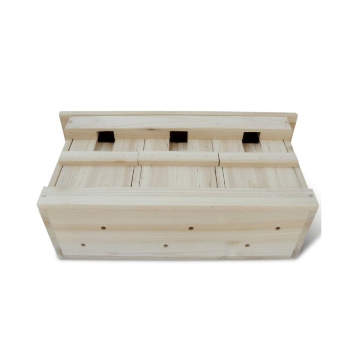 Nichoir pour moineau 44 x 15,5 x 21,5 cm