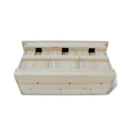 Nichoir pour moineau 44 x 15,5 x 21,5 cm