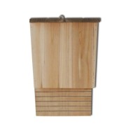 Maison pou chauve-souris 22 x 12 x 34 cm Ensemble de 2