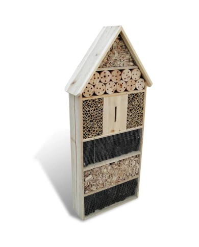 Hôtel à insectes XXL 45,5x15x99 cm 