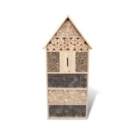 Hôtel à insectes XXL 45,5x15x99 cm 