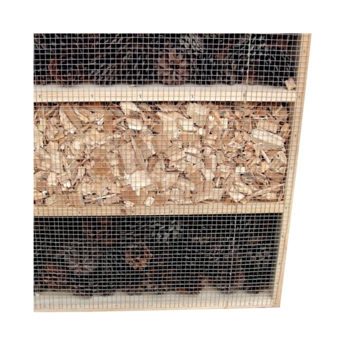 Hôtel à insectes XXL 45,5x15x99 cm 