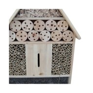 Hôtel à insectes XXL 45,5x15x99 cm 