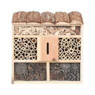 Hôtel à insectes 30x10x30 cm Bois de sapin