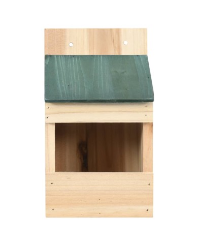 Nichoirs 4 pcs 12x16x20 cm Bois de sapin