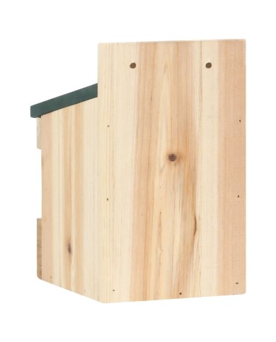 Nichoirs 4 pcs 12x16x20 cm Bois de sapin