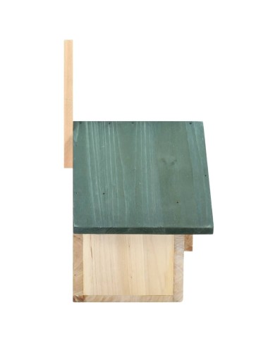Nichoirs 4 pcs 24x16x30 cm Bois de sapin