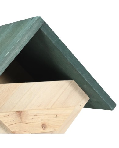 Nichoirs 4 pcs 24x16x30 cm Bois de sapin