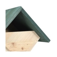 Nichoirs 4 pcs 24x16x30 cm Bois de sapin
