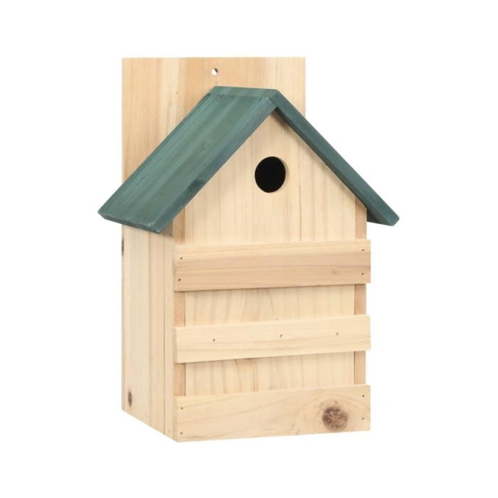 Nichoirs 4 pcs 23x19x33 cm Bois de sapin