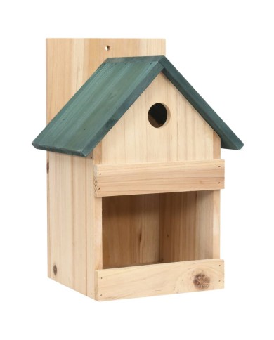 Nichoirs 4 pcs 23x19x33 cm Bois de sapin